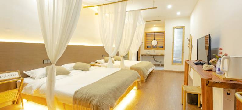 广元·山屿山舍·270°环山.Slowly原木风私享美宿图片