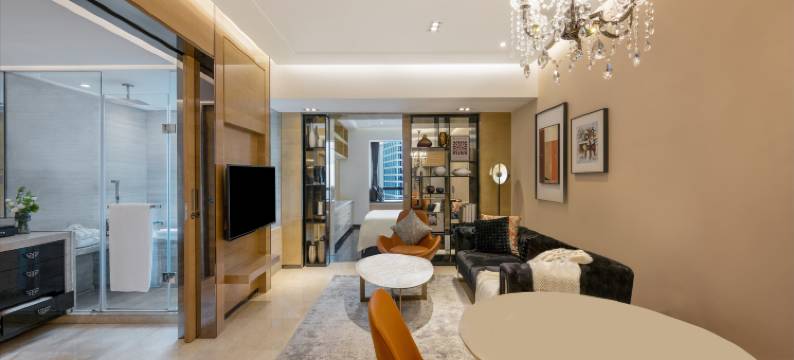 洲至奢选上海静安THE ONE套房酒店图片