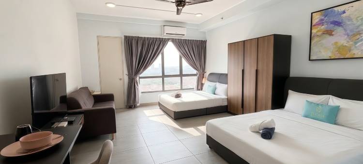 Venus Suite @ Setia Alam(含免费停车位、电视、洗衣机)(Venus Suite @ Setia Alam (Free Parking, TV, Washer))图片