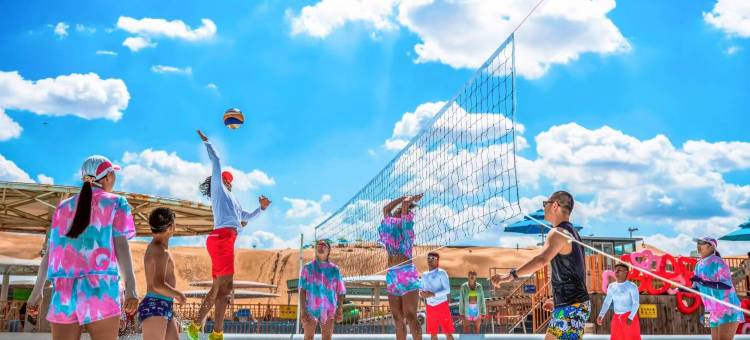 响沙湾悦沙岛帐篷营地图片