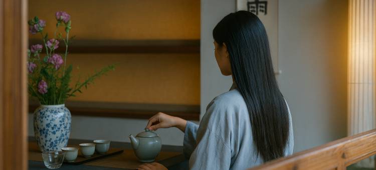 溪畔听雨丨一方茶境SereniTea・禅意庭院美墅(武夷山三姑度假区店)图片