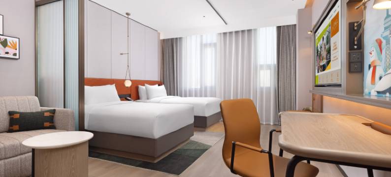 哈尔滨群力希尔顿惠庭酒店图片