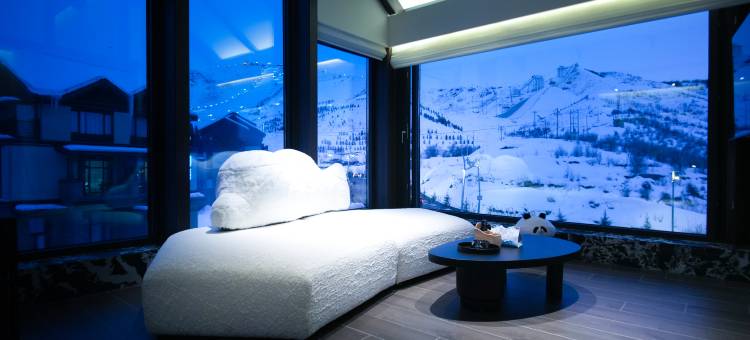 莲夏望雪居(将军山滑雪场店)图片