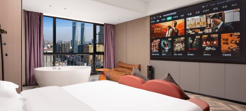 栖木·Cityscape高空酒店(南昌红谷滩万达广场卫东地铁站店)图片