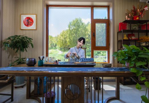 五台山静斋云居（五爷庙殊像寺店）外景图