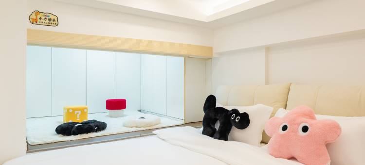 广州优创·Loft两房·城景套房民宿(南村万博地铁站店)图片