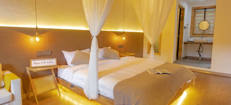 广元·山屿山舍·270°环山.Slowly原木风私享美宿图片