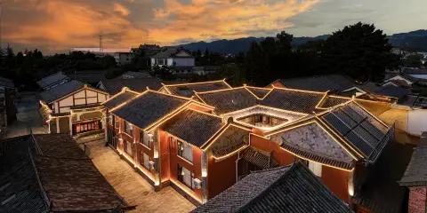 瀾庭·山青設計師絕美侘寂風民宿(巍山古城店)