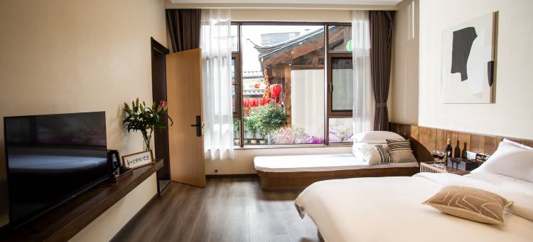 李来我往客栈(丽江大水车店)图片