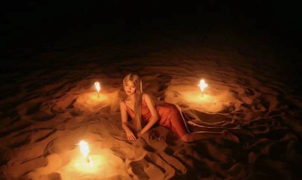 敦煌落日派对轻奢星空露营民宿图片