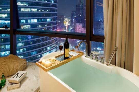 徐州ZBL设计师高空酒店(苏宁广场彭城广场店)图片