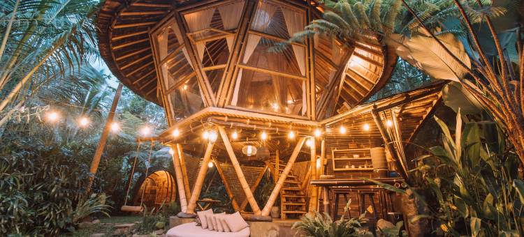 巴厘岛隐居生态竹屋(Hideout Eco Bamboo House Bali)图片