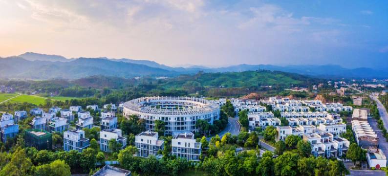 龙门尚天然温泉小镇图片