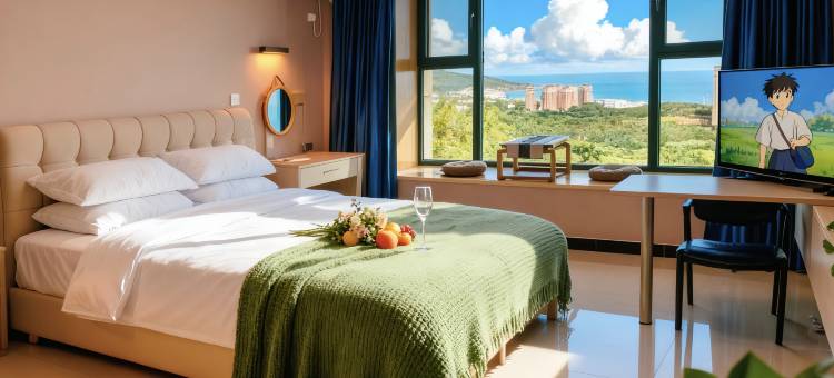 海韵淘缘|SeaView•青山枕碧海•山海入梦观景公寓(国际和平广场店)图片