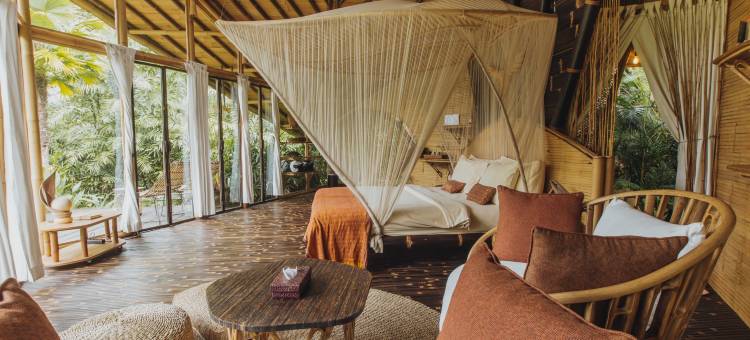 巴厘岛隐居生态竹屋(Hideout Eco Bamboo House Bali)图片