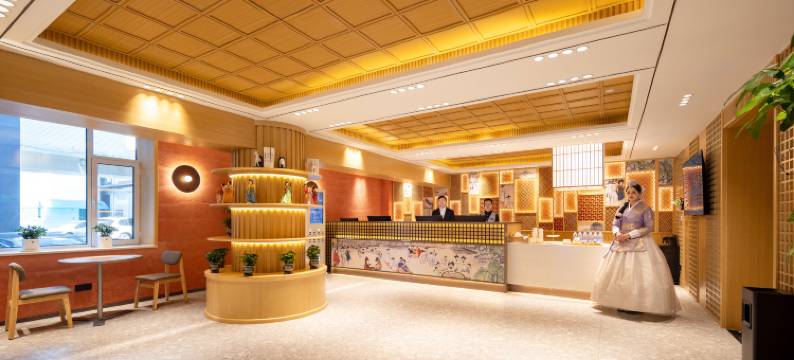 栀子·艺术酒店(延吉延边大学网红墙店)图片