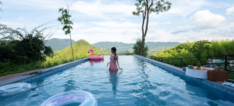 云海YUNHAI·峡谷温泉·亲子美宿(安吉江南天池滑雪场店)图片