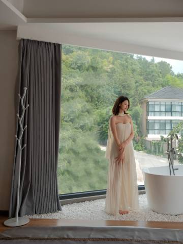 安吉山隐逸宿·Villa纯白设计师私汤温泉度假美宿(余村店)图片