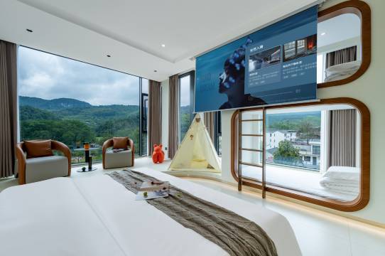 宁国·曼栖辰光里|星空露台Coffee美宿(皖南川藏线板桥村店)