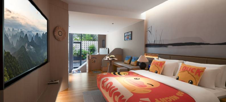 漓江望月•Quiet Holiday 湖畔酒店(桂林两江四湖象鼻山景区店)图片