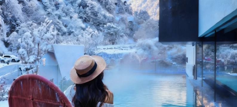 毕棚沟•暮山图片