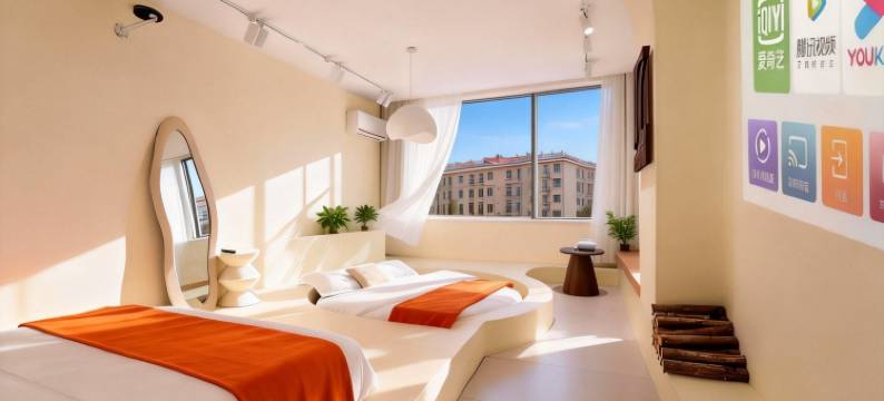 寻见•画中里TheBeautyofTheEast设计师民宿(咸宁南站万达广场店)图片