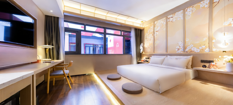 花美时武汉同济医院武胜路地铁站酒店图片