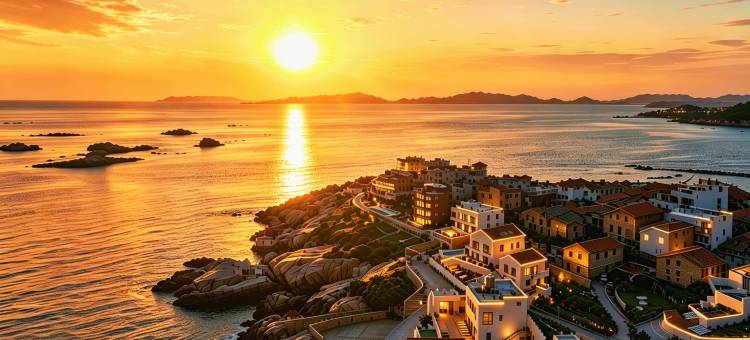平潭夏物集·日出沙滩泳池海景民宿(坛南湾七号沙滩店)图片