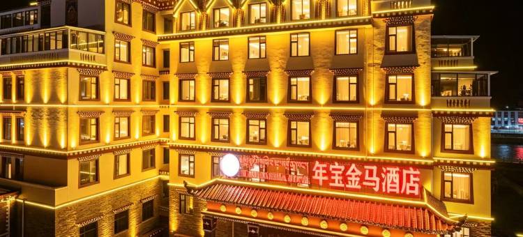久治年宝金马酒店图片