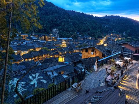 高见｜寨顶·ZHAO ALTUS丨270°全景私汤奢宿(肇兴侗寨店)图片
