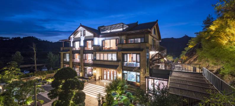 邸湖悦舍・瀑布无边泳池光影美宿(缙云仙都景区店)图片