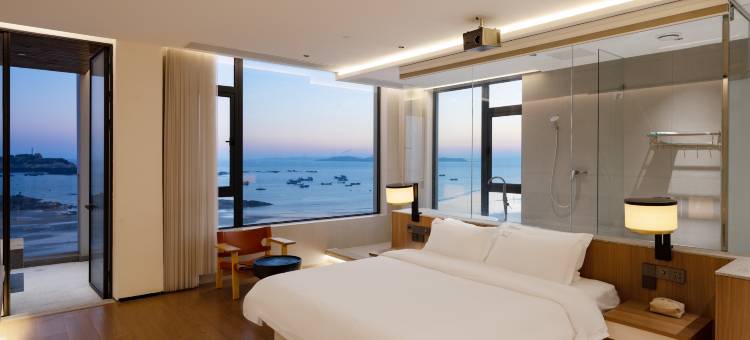 落日归山海民宿图片