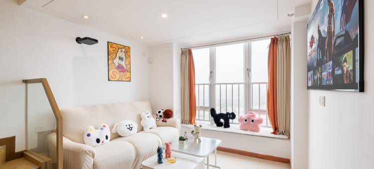 广州优创·Loft两房·城景套房民宿(南村万博地铁站店)图片
