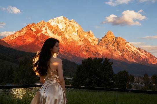 丽江·凝风蓝丨‌SnowMountainWindBells日照金山野奢酒店图片