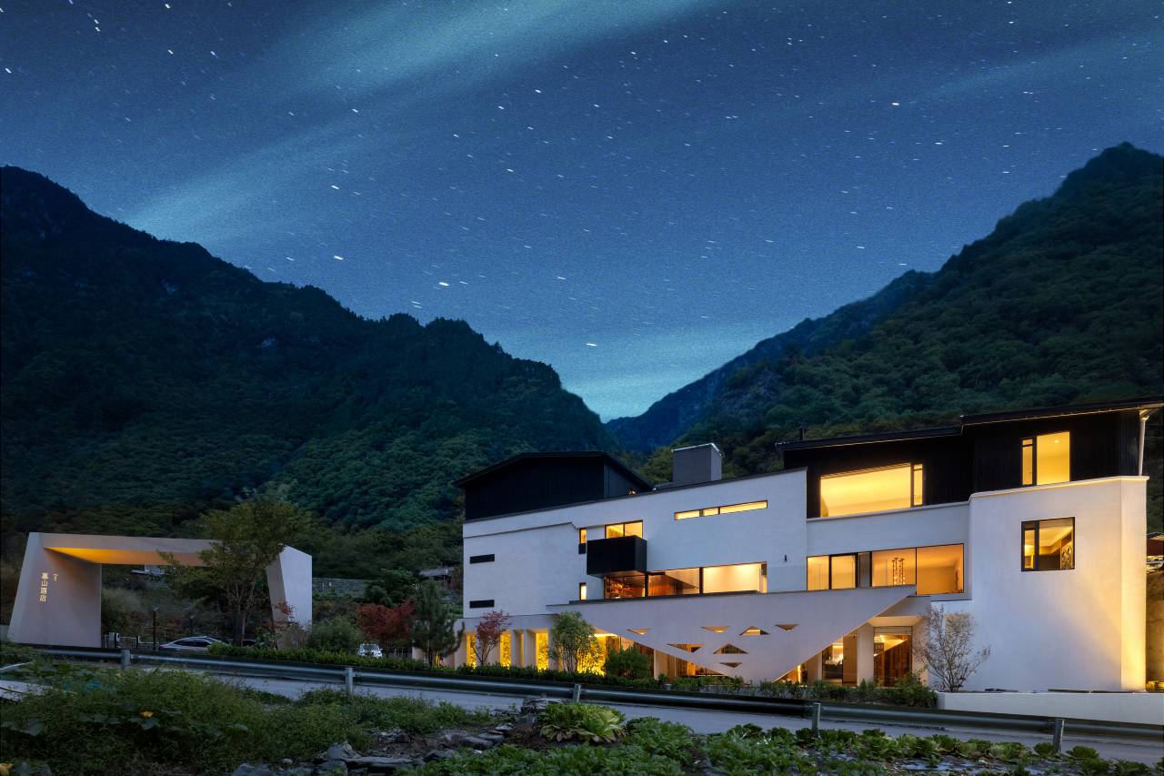 毕棚沟•暮山图片