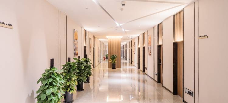 INS潮舍•270°千步廊色|LOFT美学设计酒店(上海浦东杨浦大桥店)图片