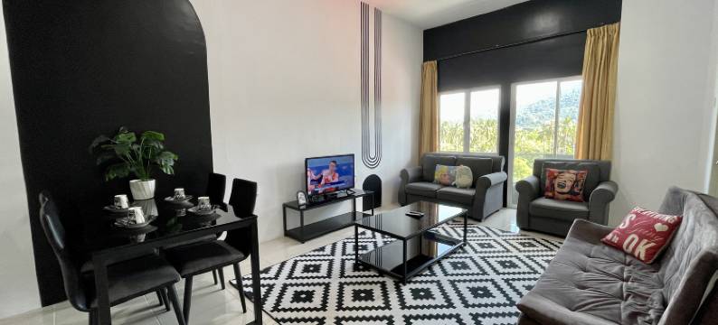 兰卡威山景3房公寓式民宿(Hillview Cube w/Rooftop Pool)图片