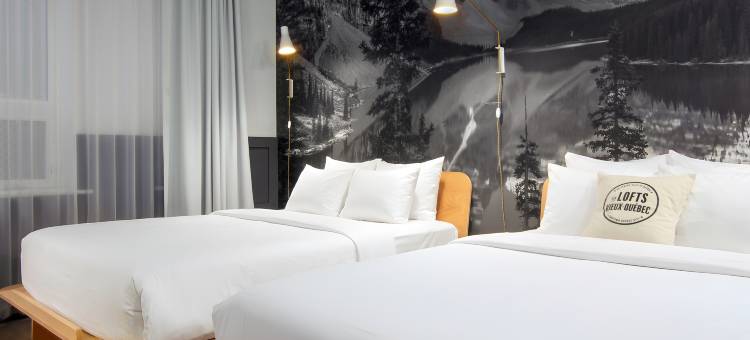 魁北克老城Les Lofts Vieux酒店的花园酒店(Hôtel du Jardin - Par Les Lofts Vieux-Québec)图片