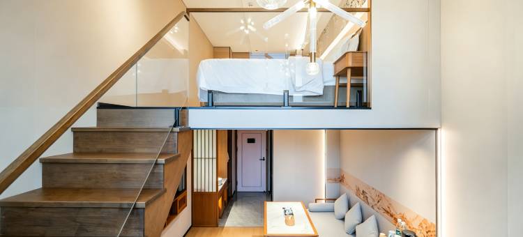 陌上轻雅|凌空LOFT·中式美学·全套房设计酒店(新亚洲体育城店)图片