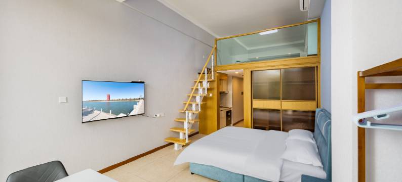 Mint Flat|途远海景LOFT度假公寓(威海站华发九龙湾店)图片