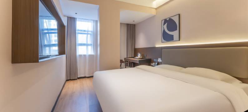 美桔·禧悦酒店(青岛五四广场海信桥地铁站店)图片