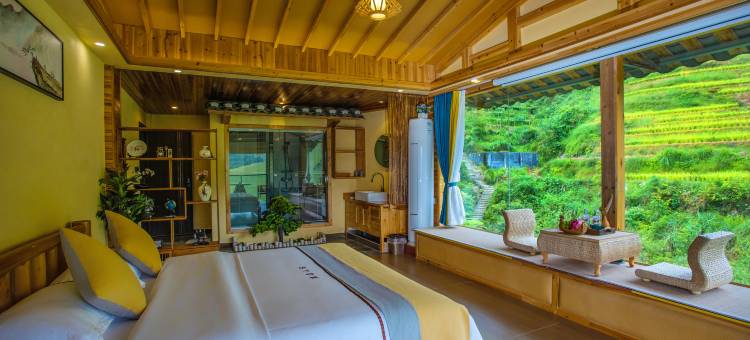 龙脊梯田岩朵山宿(七星伴月观景台店)图片