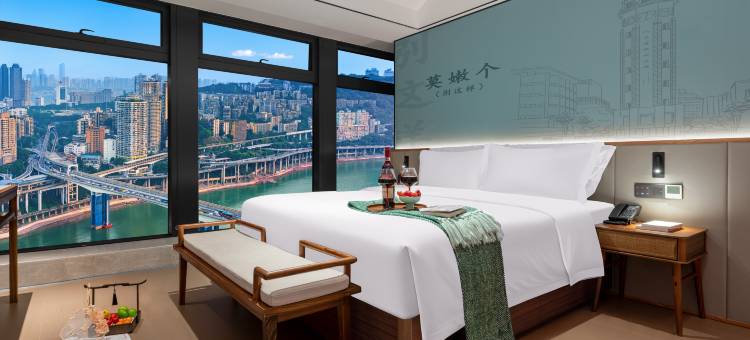 陌上雅居高空江景酒店(重庆观音桥北滨一路店)图片