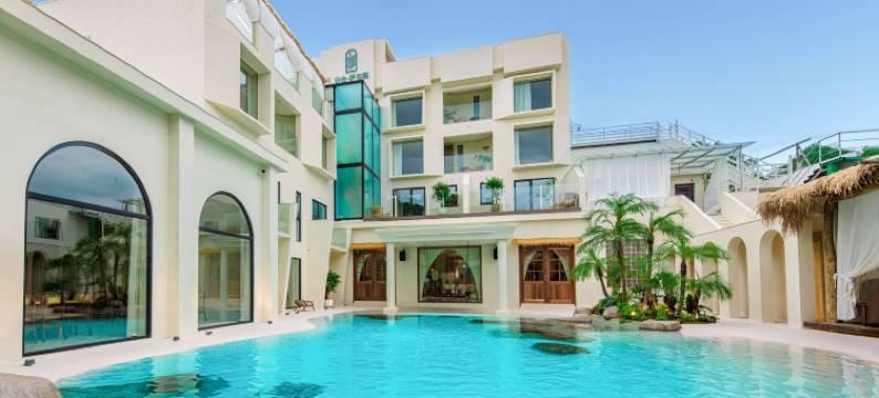 壹舍·萨瓦呢沙滩泳池度假|侘寂美宿(OMG心跳乐园店)图片