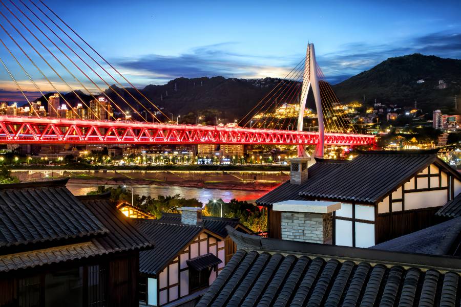 重慶山南雨江景度假別墅(解放碑洪崖洞店)