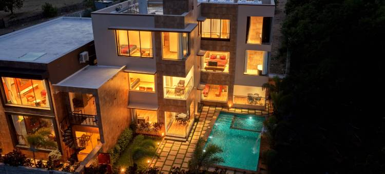 Samudhra Beach Villa,Mahabalipuram- Sea view, Pool & Lawn图片