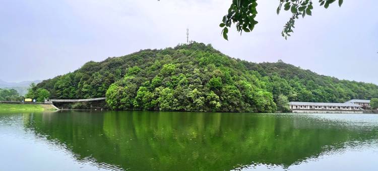 杭州湘野溪居·富春山居实景·湖景日落·无边泳池 COMO VILLA图片