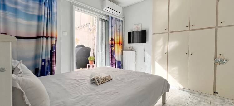 都行全新Glyfada温馨一卧公寓 带阳台 近海滩(Wsd Glyfada Cozy 1Bd Apt with Blancy Near Beach)图片