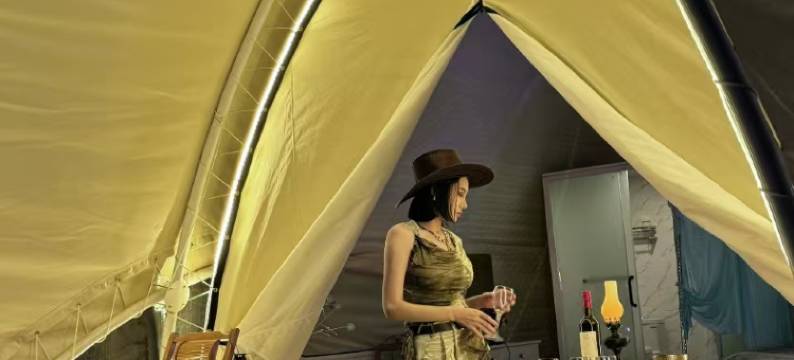 敦煌落日派对轻奢星空露营民宿图片