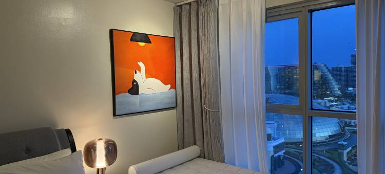 Luxury 1 Bedroom Manila BaySunset Airports Okada Solaire MOA with Parking图片